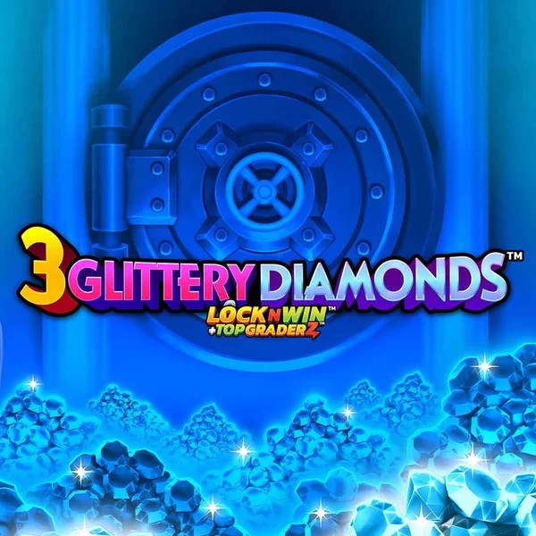 3 Glittery Diamonds game by PearFiction Studios – logo hosted on Fair Crown Casino