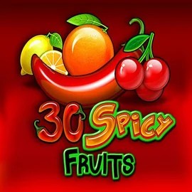Official Slots logo: 30 Spicy Fruits by Amusnet Interactive at Fair Crown Casino