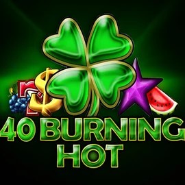 40 Burning Hot casino game by Amusnet Interactive – featured logo at Fair Crown Casino