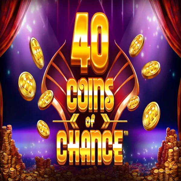 Slots logo of 40 Coins of Chance from SYNOT Games at Fair Crown Casino
