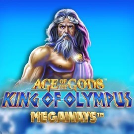 Age Of The Gods: King of Olympus Megaways by Origins, showcased at faircrowncasino.eu.com – game logo