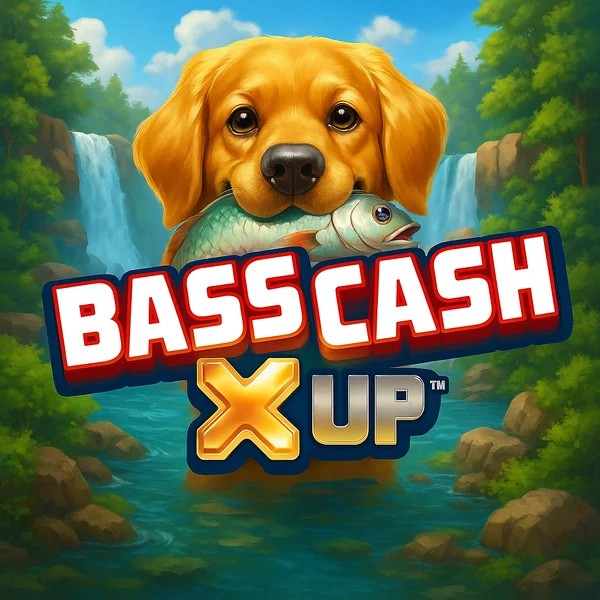 Try Bass Cash X UP slot by Alchemy Gaming on faircrowncasino.eu.com – logo image