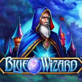 Official Slots logo: Blue Wizard by Quickspin at Fair Crown Casino