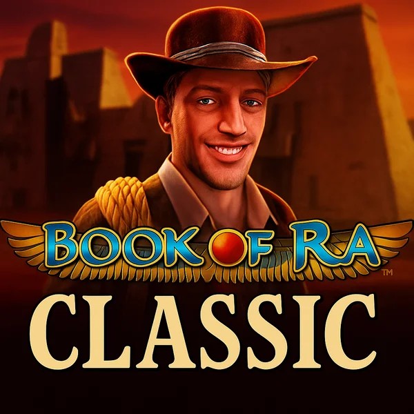 Book of Ra Classic casino game by Novomatic – featured logo at Fair Crown Casino