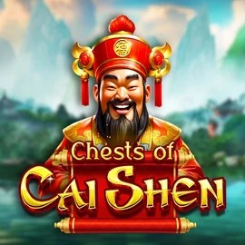 Chests of Cai Shen game by Pragmatic Play – logo hosted on Fair Crown Casino
