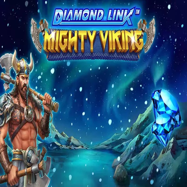 Slots logo of Diamond Link Mighty Viking from Greentube at Fair Crown Casino