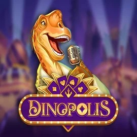 Dinopolis slot logo by Push Gaming at Fair Crown Casino