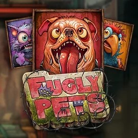 Try Fugly Pets slot by Stakelogic on faircrowncasino.eu.com – logo image
