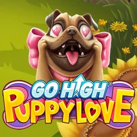 Go High Puppy Love by RubyPlay, showcased at faircrowncasino.eu.com – game logo