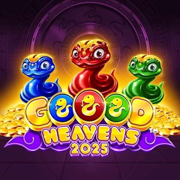 Official Slots logo: Goood Heavens by Rarestone Gaming at Fair Crown Casino