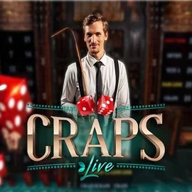 Live Craps logo – Live Casino by Evolution at Fair Crown Casino