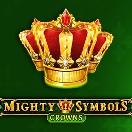 Official Slots logo: Mighty Symbols Crowns by Wazdan at Fair Crown Casino