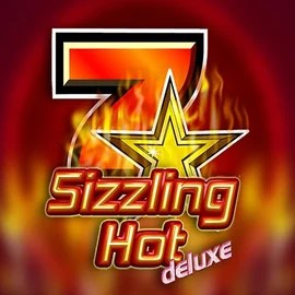 Sizzling Hot Deluxe by Novomatic, showcased at faircrowncasino.eu.com – game logo