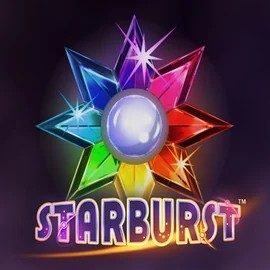 Starburst slot icon by NetEnt, available at Fair Crown Casino