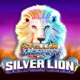 Try Stellar Jackpots with Silver Lion slot by Lightning Box Game on faircrowncasino.eu.com – logo image